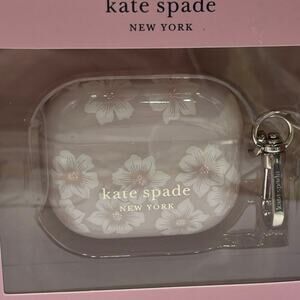 kate spade new york - Protective AirPods 2021 Case Keychain Ring- Hollyhock new
